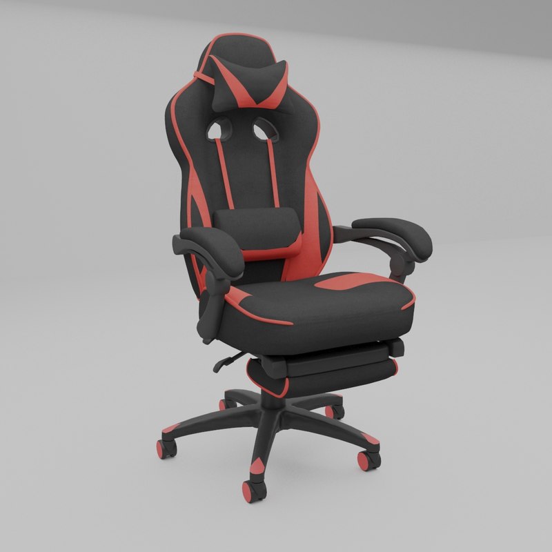  Chair  gaming  3D  TurboSquid 1377895