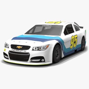 3D leavine family racing nascar model