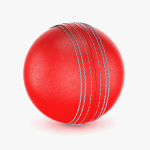 cricket ball 3D model