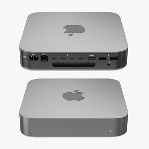 3D apple mac mini
