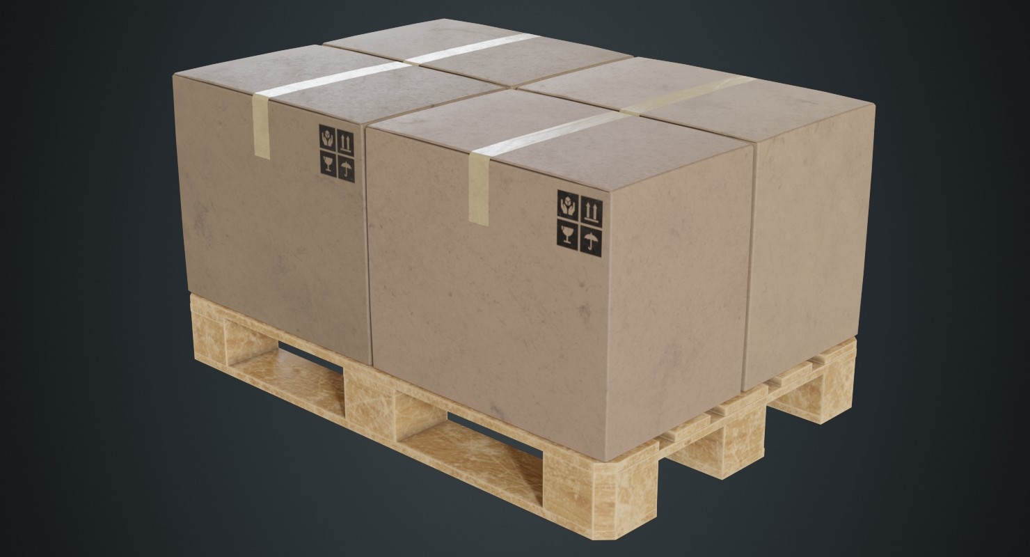 Cardboard Box Blender Models for Download TurboSquid