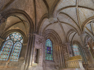 gothic architecture cathedral packed 3D model