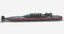 3D chinese type094 nuclear submarine
