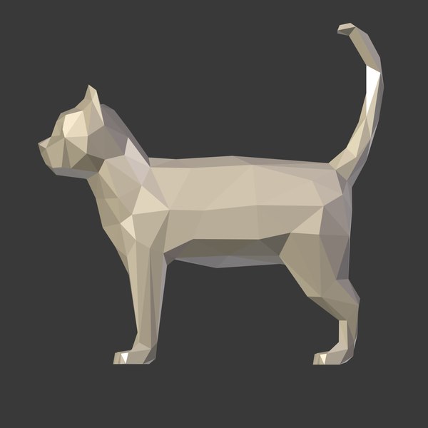 3D cat cartoon model - TurboSquid 1376239