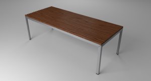 extremis tempore table wood model