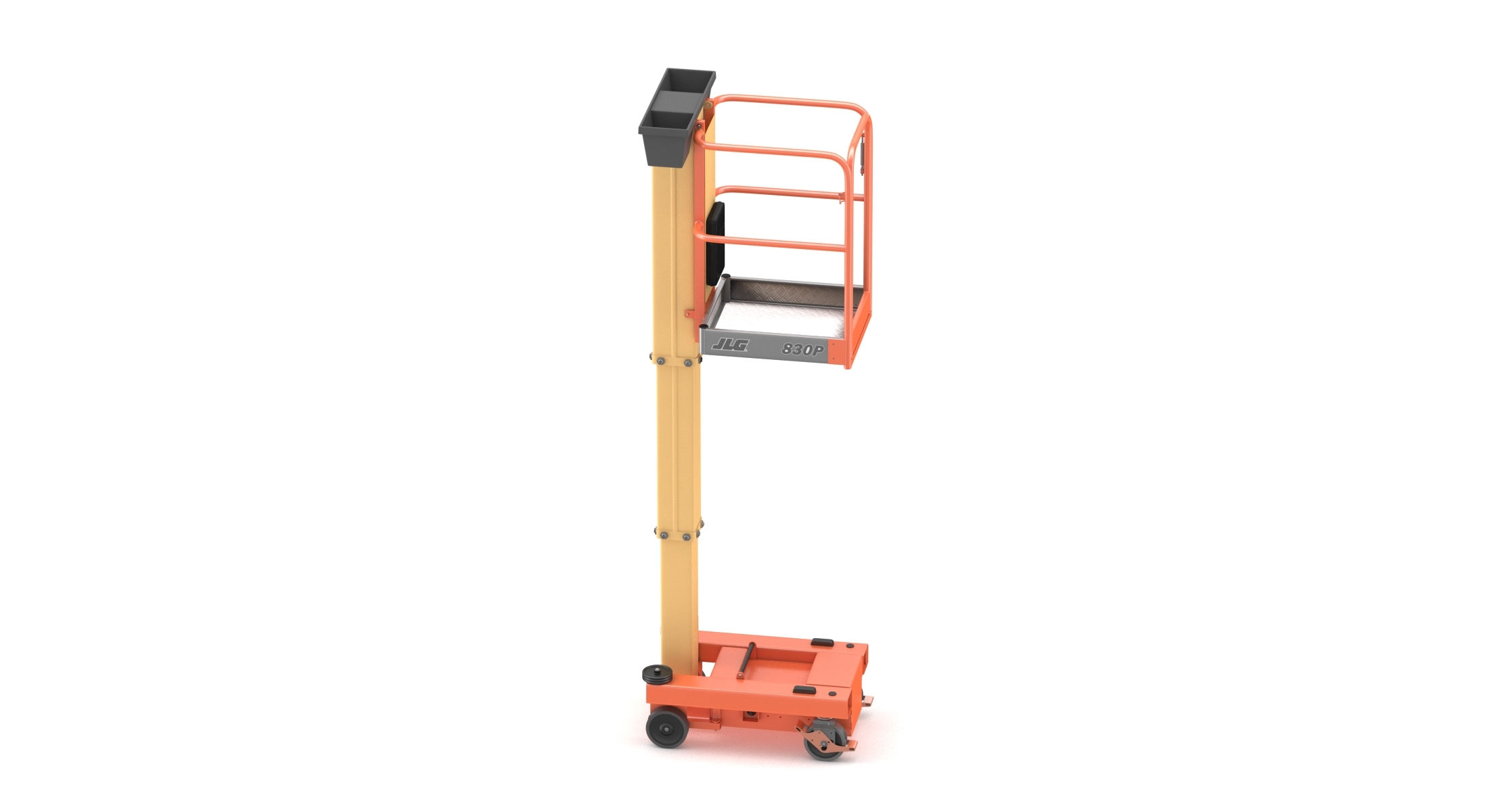 JLG 830P Push Around Mast Liff Modelo 3D TurboSquid 1378599