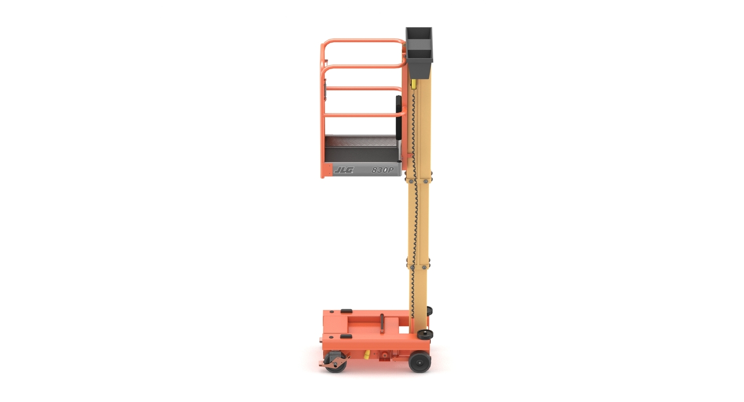 JLG 830P Push Mast Liff 주변기기 3D 모델 TurboSquid 1378599