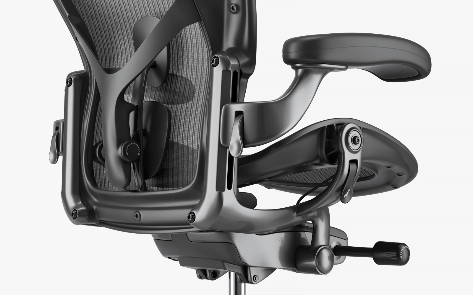 3D herman miller aeron office chair - TurboSquid 1378739