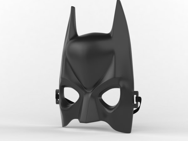 Maska Batmana Model 3d Turbosquid 1378873