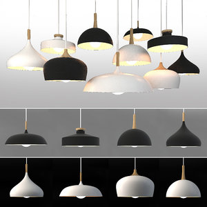 3D ceiling lamps 25