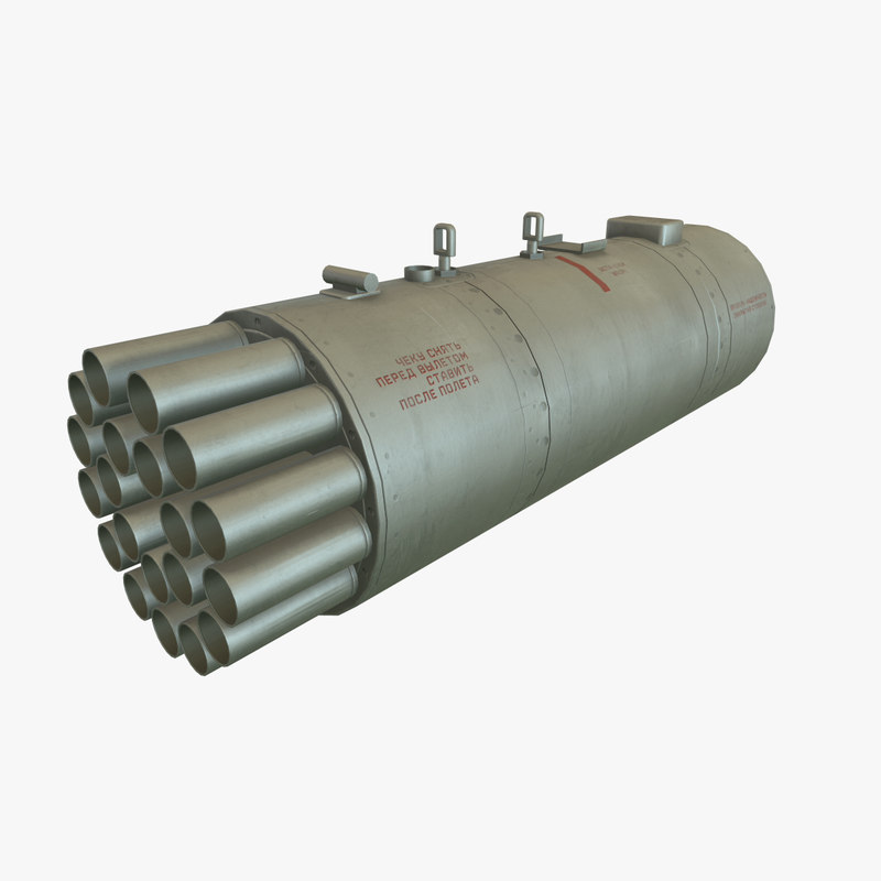 Rocket Launcher B-8v20a 3D - TurboSquid 1378979