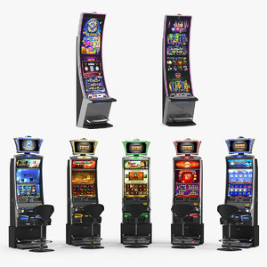 casino slot machines 3 3D model