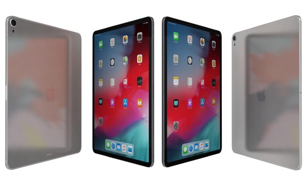 3D модель Apple iPad Pro 12,9 Wi-Fi и Wi-Fi + сотовое простр - TurboSquid  1379095