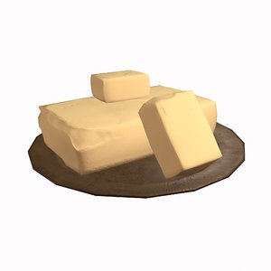 butter 3D model