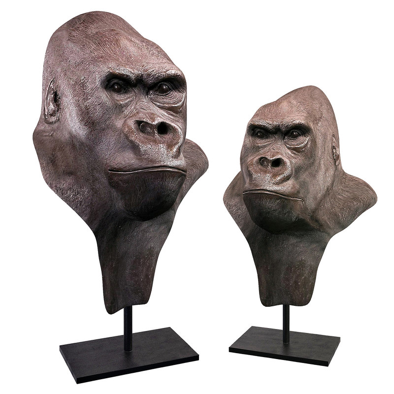 life size resin gorilla