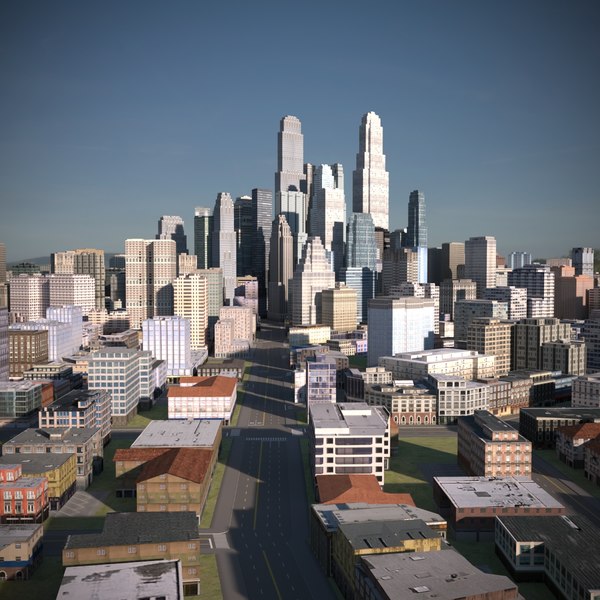 city scape 3D