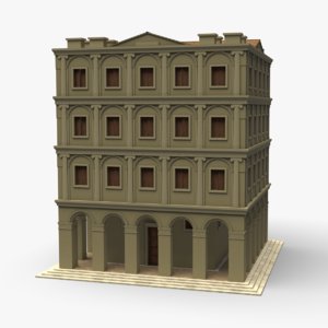 italian palace tan 3D
