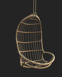 3D hanging chair polys