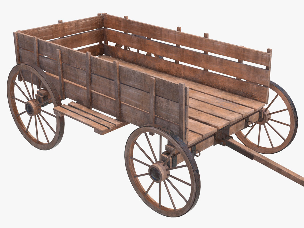 Rustic Thermal dash 3D cart wood wooden model - TurboSquid 1379643