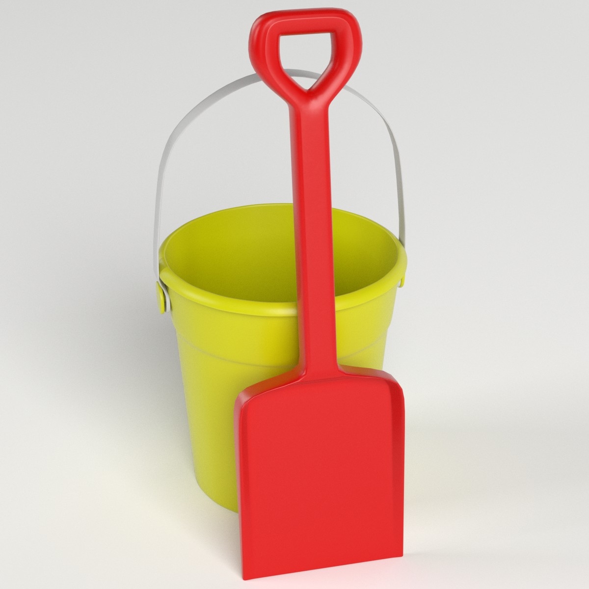 3D beach bucket shovel set model TurboSquid 1379697