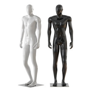faceless male mannequin model