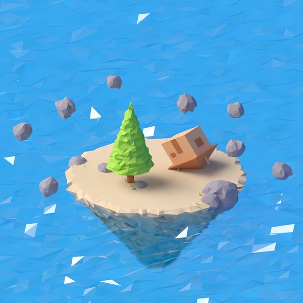 3d models islands