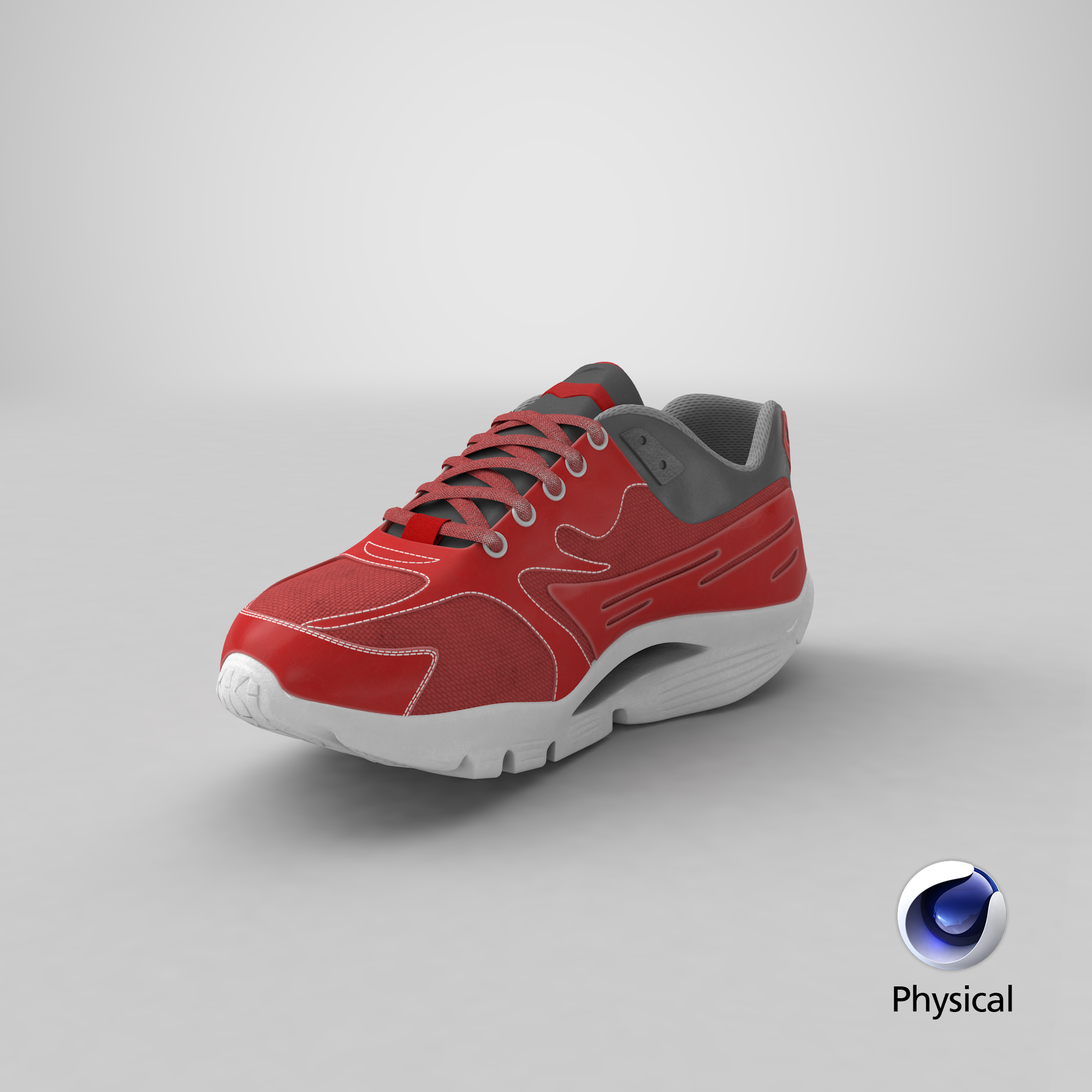 跑步运动鞋3d模型