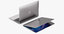 macbook air space gray 3D model