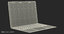macbook air space gray 3D model