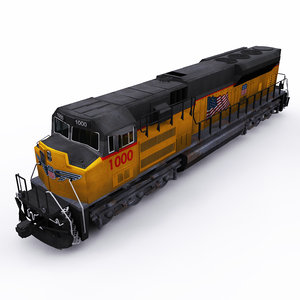 emd locomotive 3D model