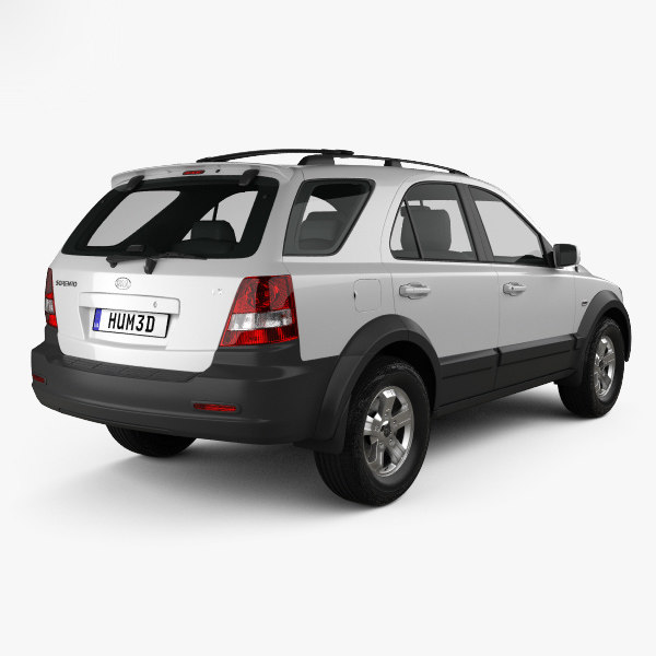 Kia Sorento 2002 3d Model Turbosquid 1380065