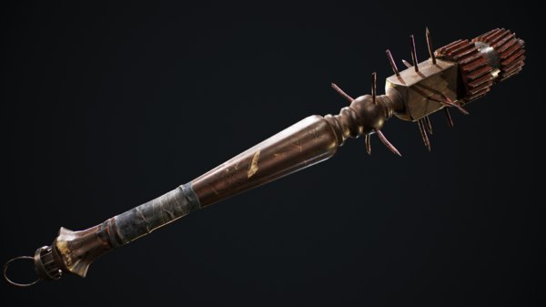 3D model club weapon