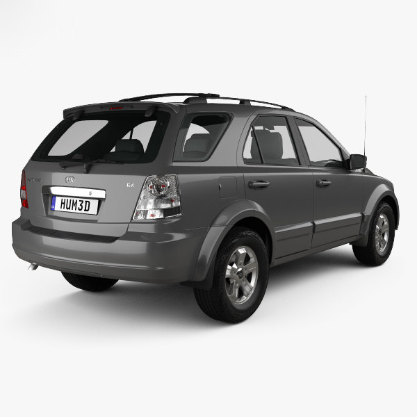 Kia Sorento 2002 3d Model Turbosquid 1380071
