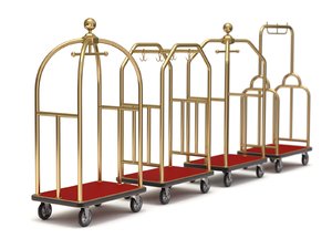 hotel cart set model