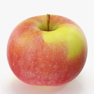 3D apple 09 model