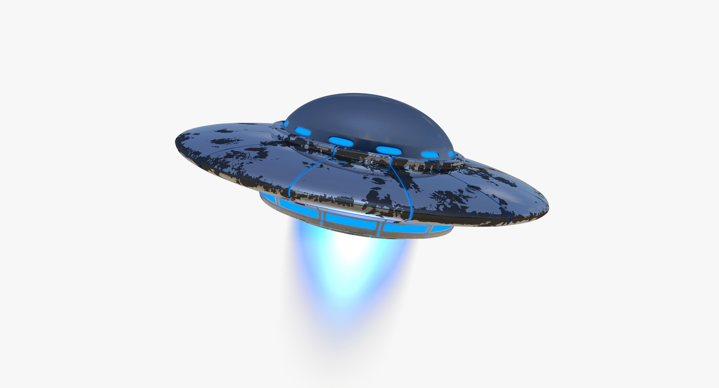 不明飞行物外星人飞船3d模型