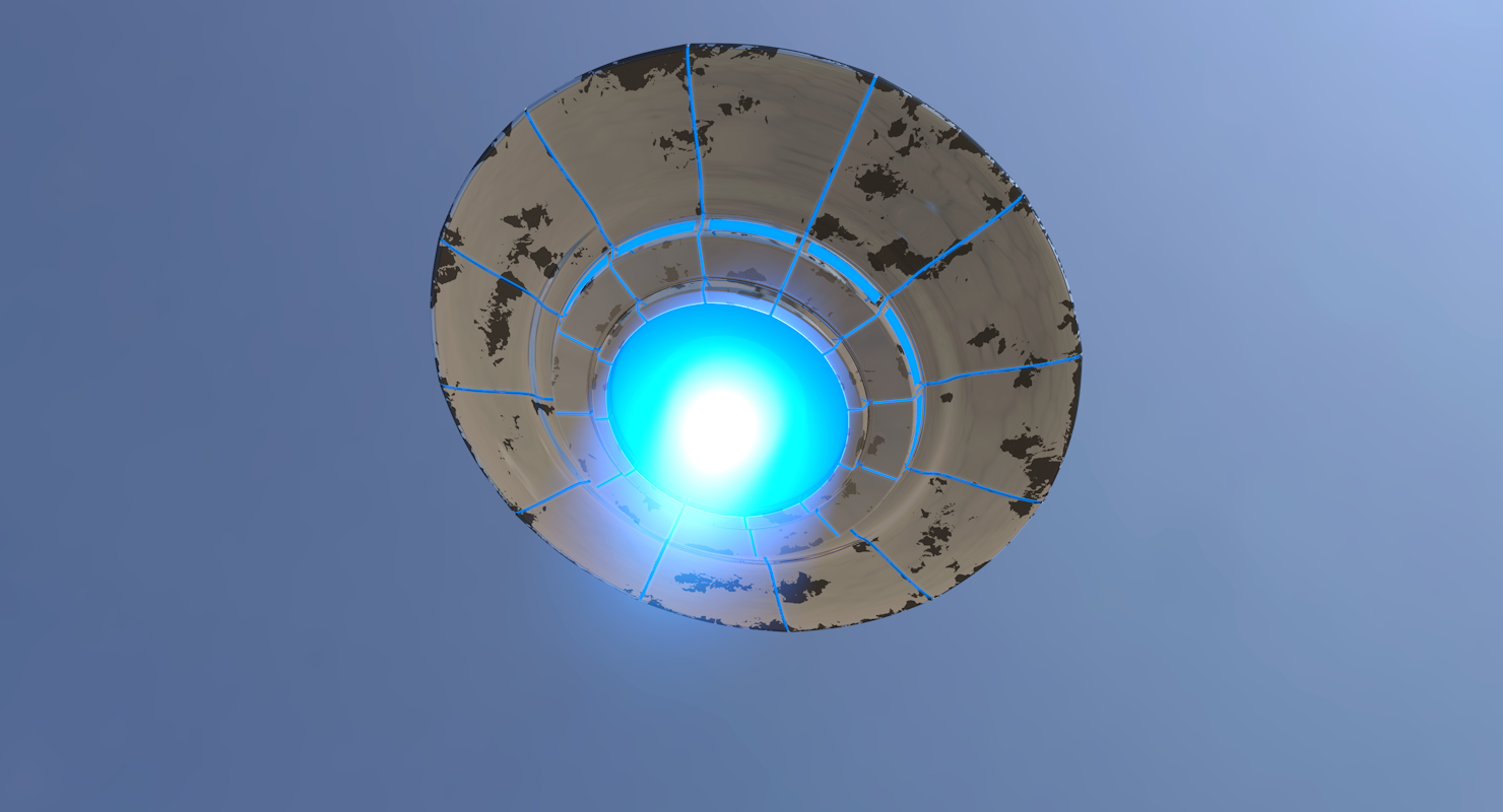 3d model alien spaceship ufo