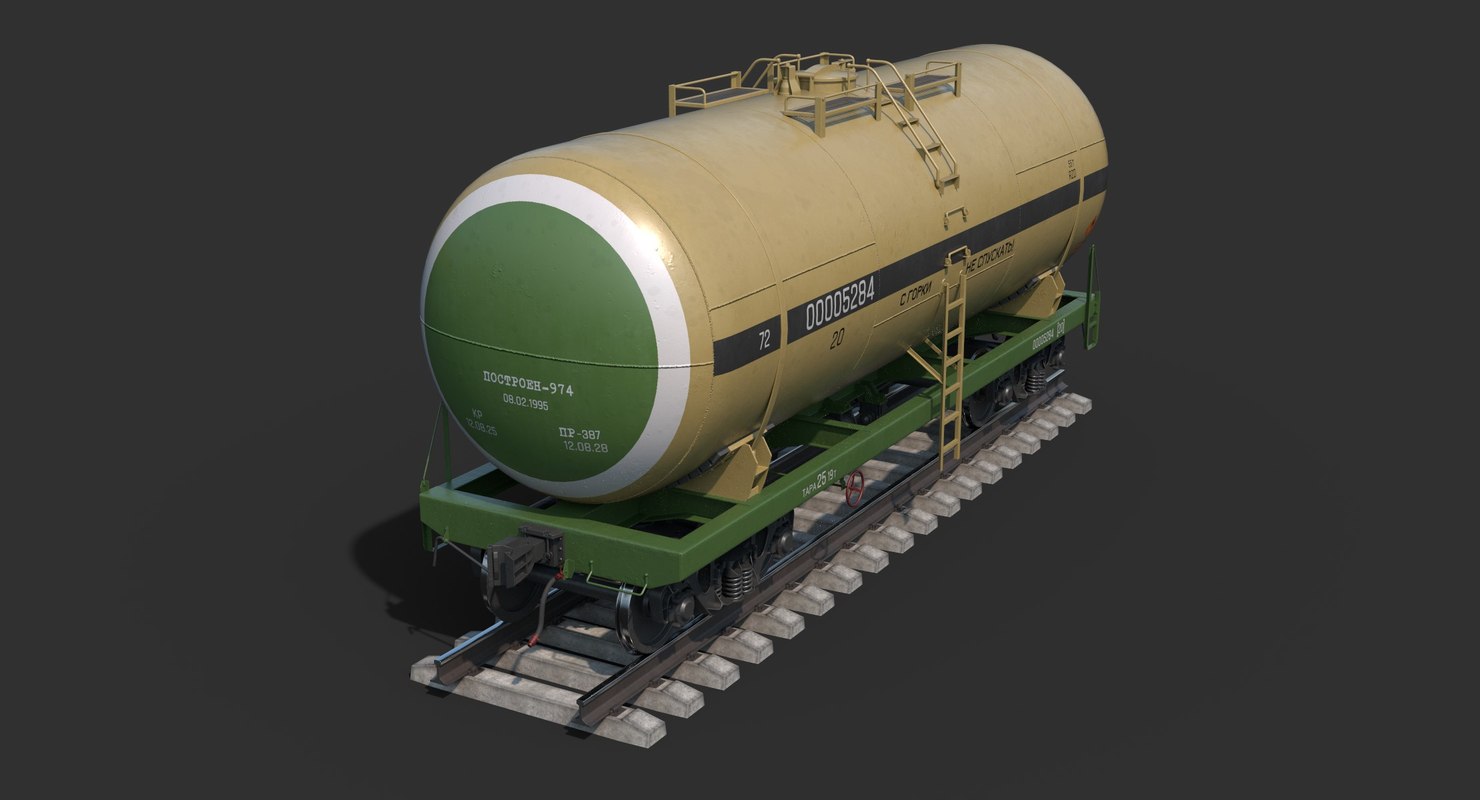 Railroad tank car clear 3D model TurboSquid 1380684