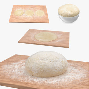 3D dough crust pizza
