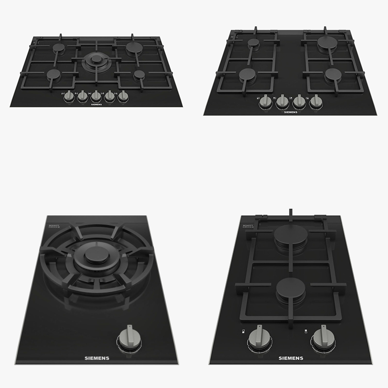 3d Model Siemens Gas Hob Turbosquid 1380713