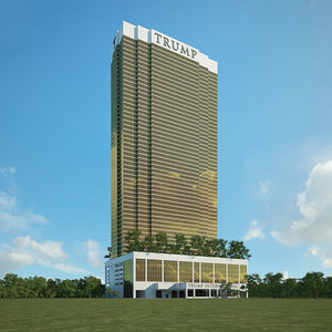 3D trump international hotel