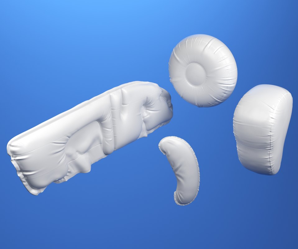 Airbag kit 3D model TurboSquid 1380721