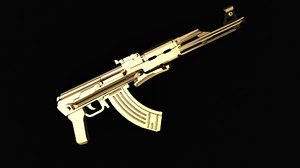 weapon ak-47 model