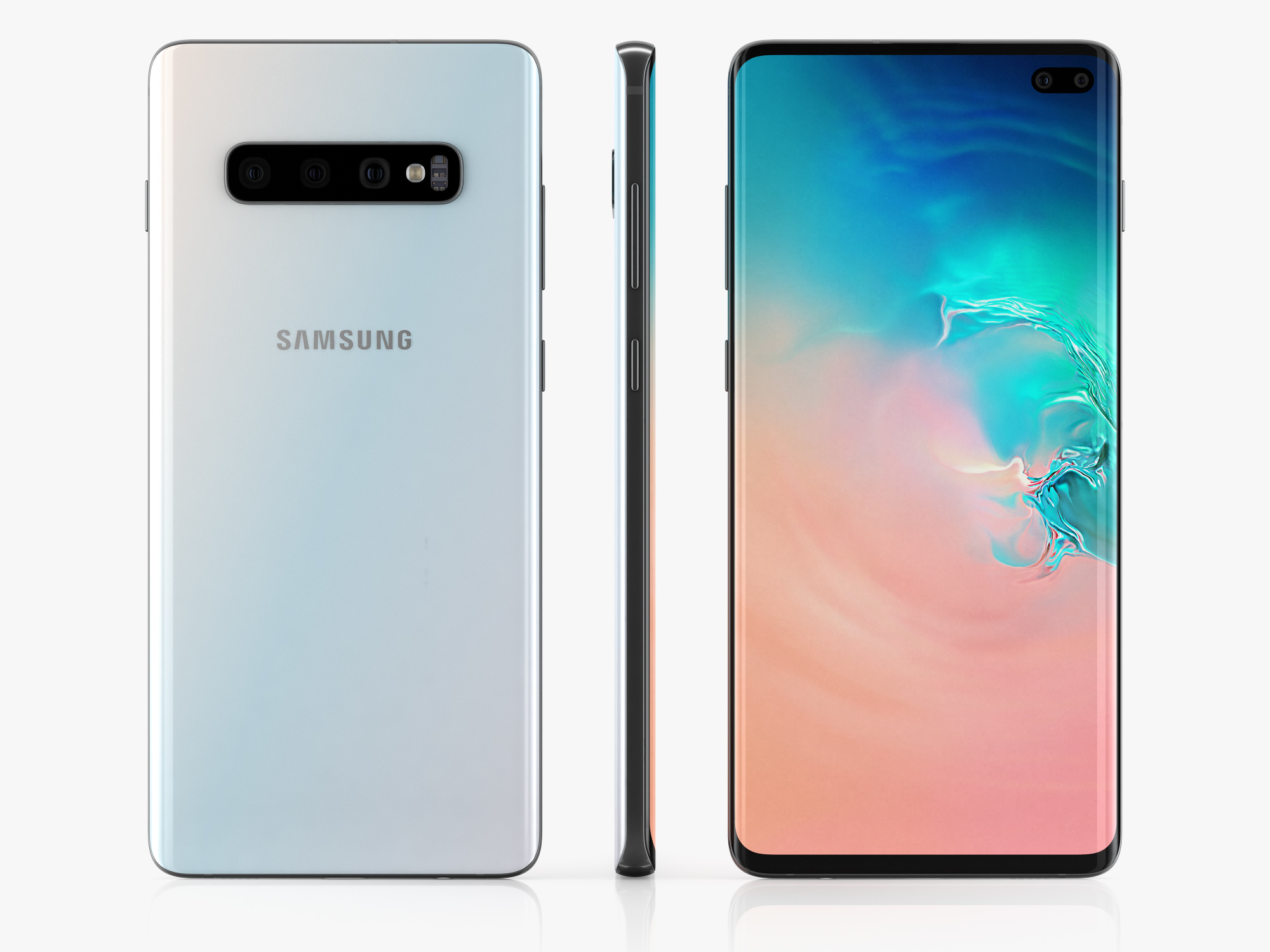 Samsung Galaxy S10 Plus Alle Farben 3D-Modell - TurboSquid 1380855