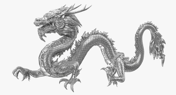 Resultado de imagem para chinese silver dragon