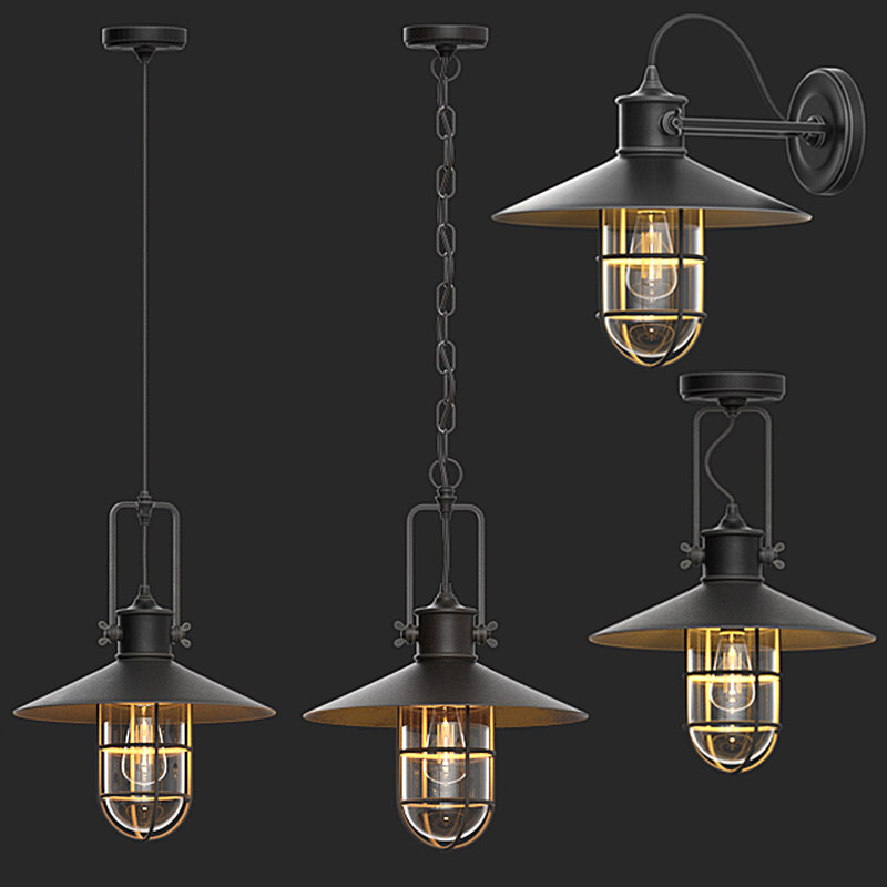 3D pendant light model TurboSquid 1380912