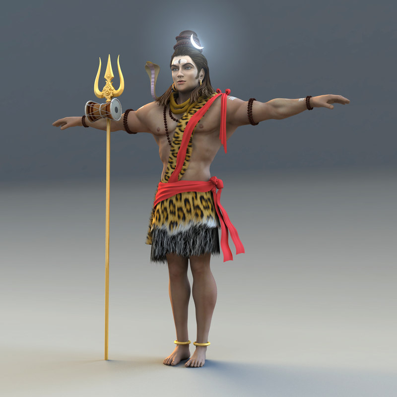 3d Shiva Model Turbosquid 1380952