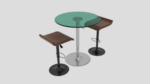 3D otto padded lift dining
