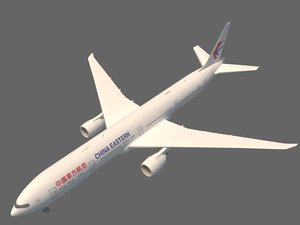 3D model boeing 777-300er