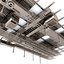 pipes industrial ceiling 3D